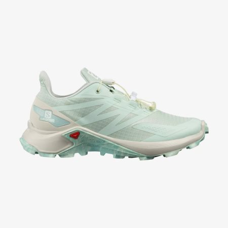 Salomon SUPERCROSS BLAST W Womens Trail Running Shoes Turquoise UK UQTN
